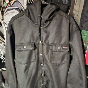 Men's Dickies XL black jacket with hood